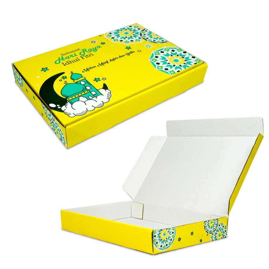 

Box 38x26x5.5 cm Dus KuKer isi 6 Toples 250gr Kardus Karton Packaging Hampers Kue kering