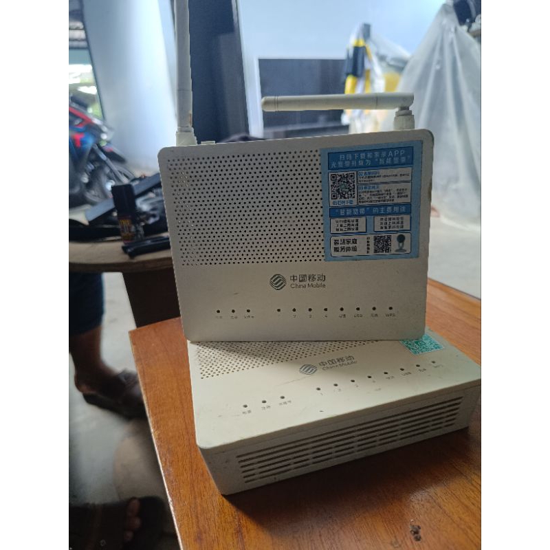ROUTER CHINA MOBILE GPON H1s-3 Bekas