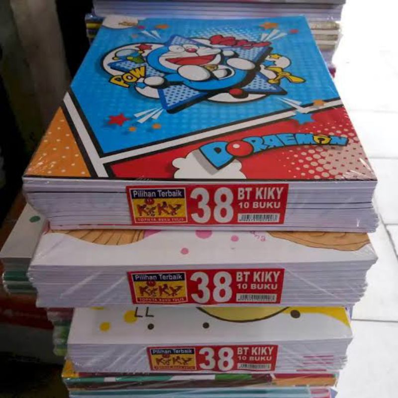 

buku tulis 1 pack 38 lembar