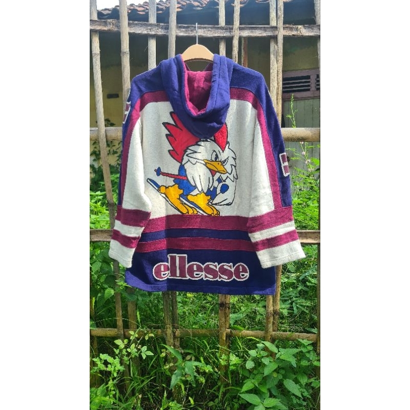 ELLESSE vintage hoodie cocorico