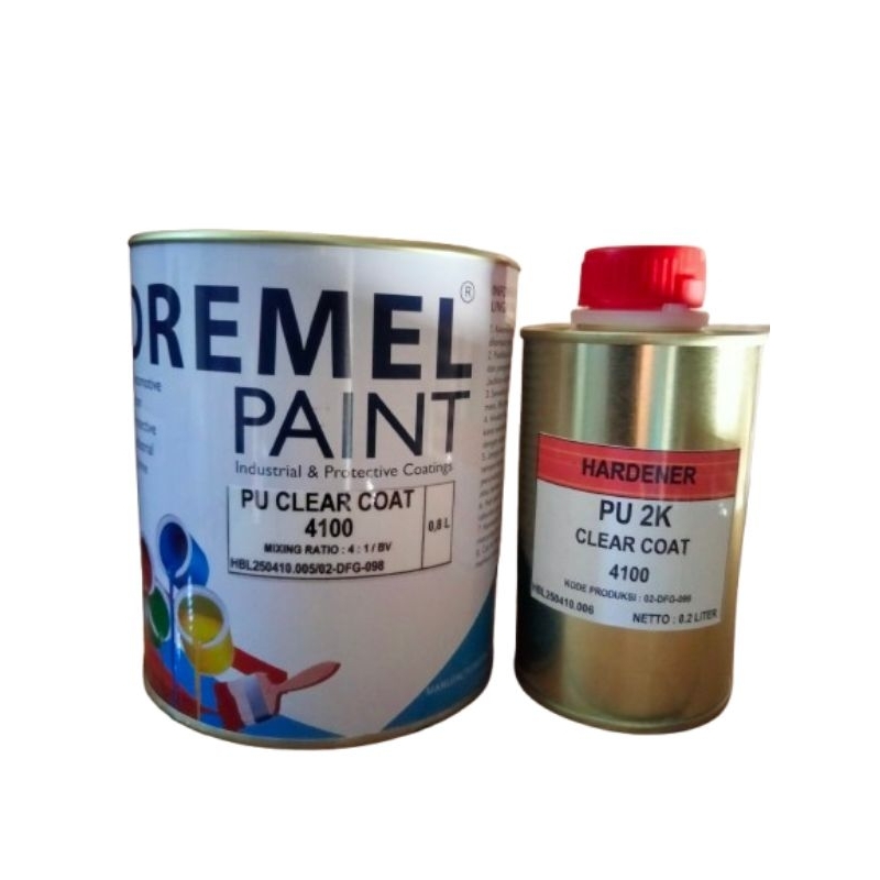 #Pu Clear Coat 4100 + Set#