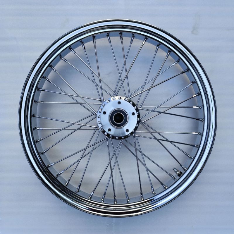 velg jari jari tubeless Harley Davidson 21*3 double disk 40 spokes