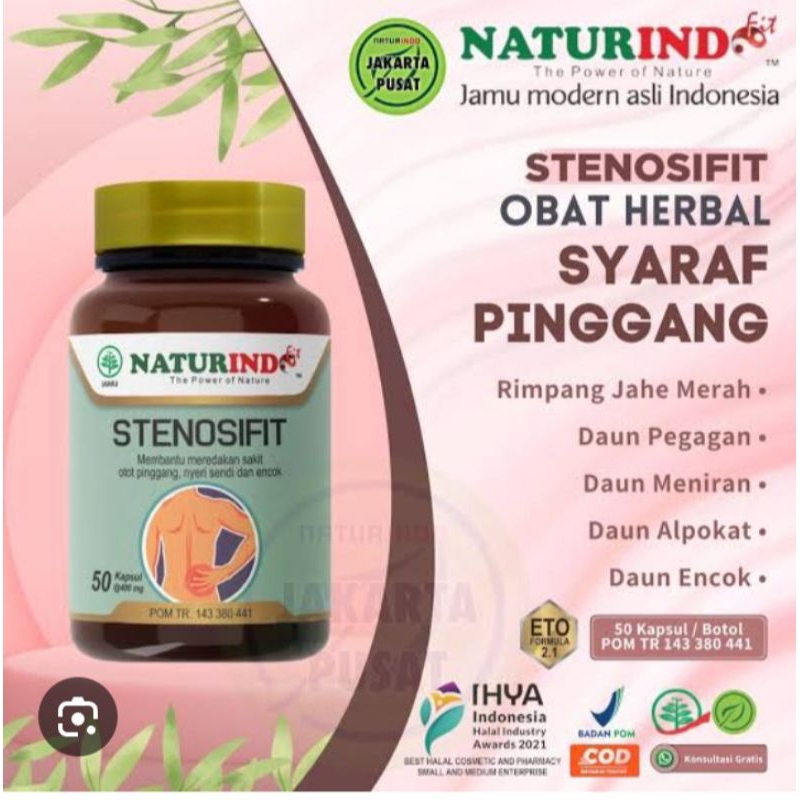 stenosifit jamu naturindo