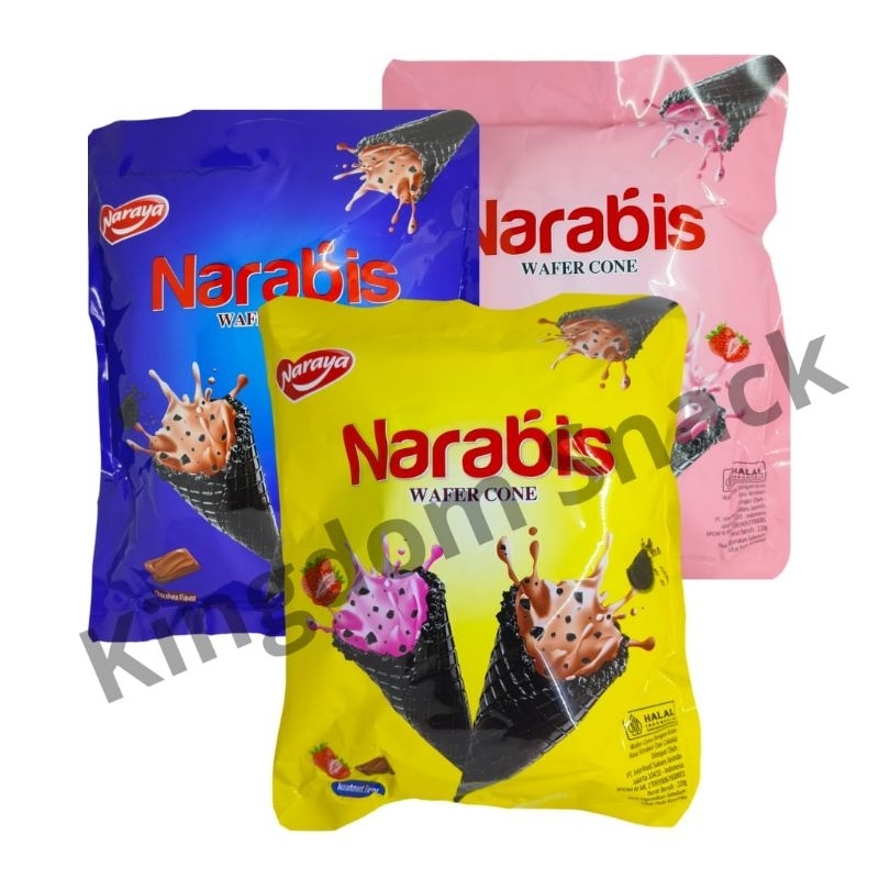 

Narabis Wafer Cone (220 Gram, 20 Pcs)