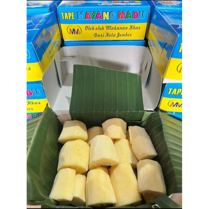 

Tape Singkong Mayang Madu Jember 700gr