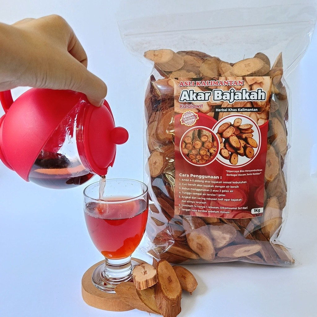 

[ORIGINAL] Akar Bajakah 250gram tampala Merah Asli Kalimantan