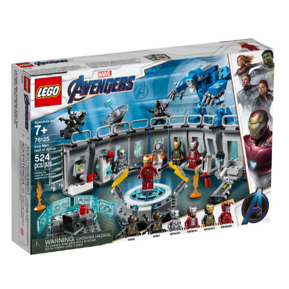 Lego 76125 Iron Man Hall of Armor Avengers Andgame