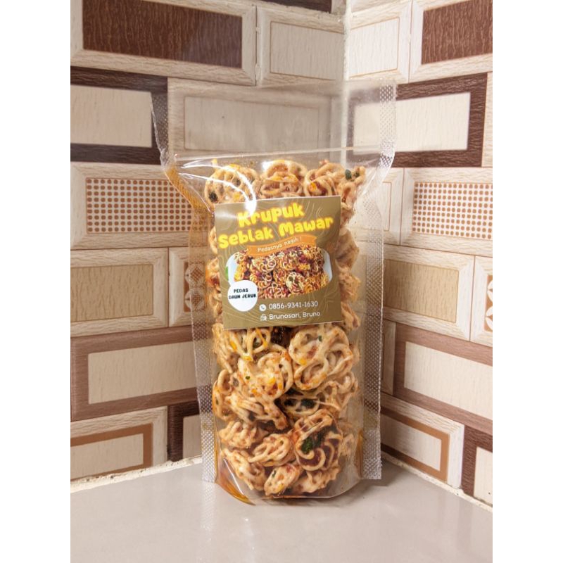 

SNACK KING - Kerupuk seblak mawar mini kerupuk viral