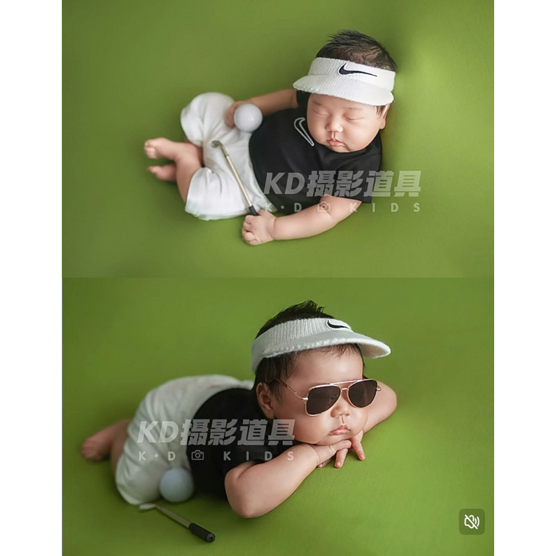 Newborn Photoshoot Bayi Baju Golf