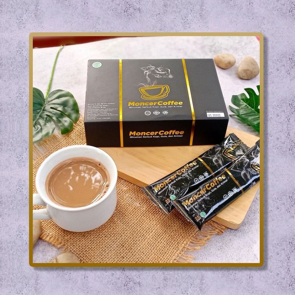 

MONCER Minuman Tidak Pait | AMAN Dikomsumsi - KOPI Siap Seduh
