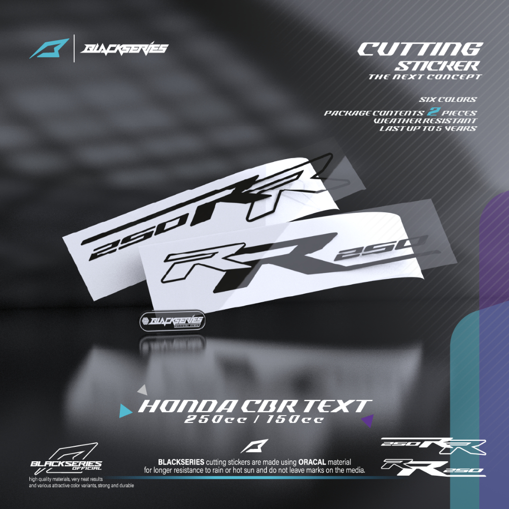 Cutting Stiker CBR 250 RR V6 | Stiker CBR 250 RR V6 | 250 RR | 150 RR
