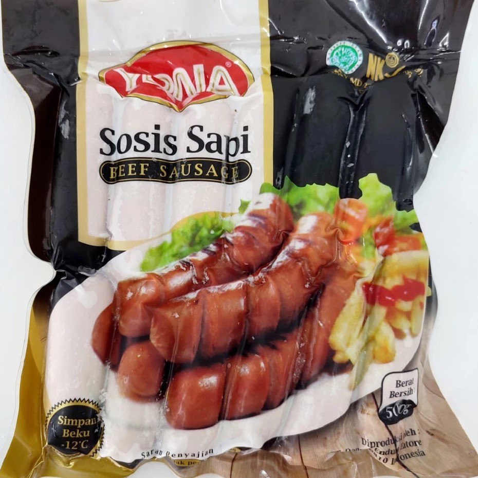 

Sosis Sapi isi 12 Yona 500 gr