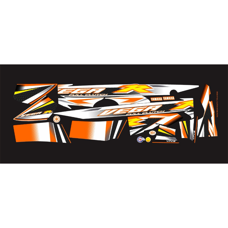 STRIPING STIKER VEGA R FULL CLUTCH CUSTOM 2004