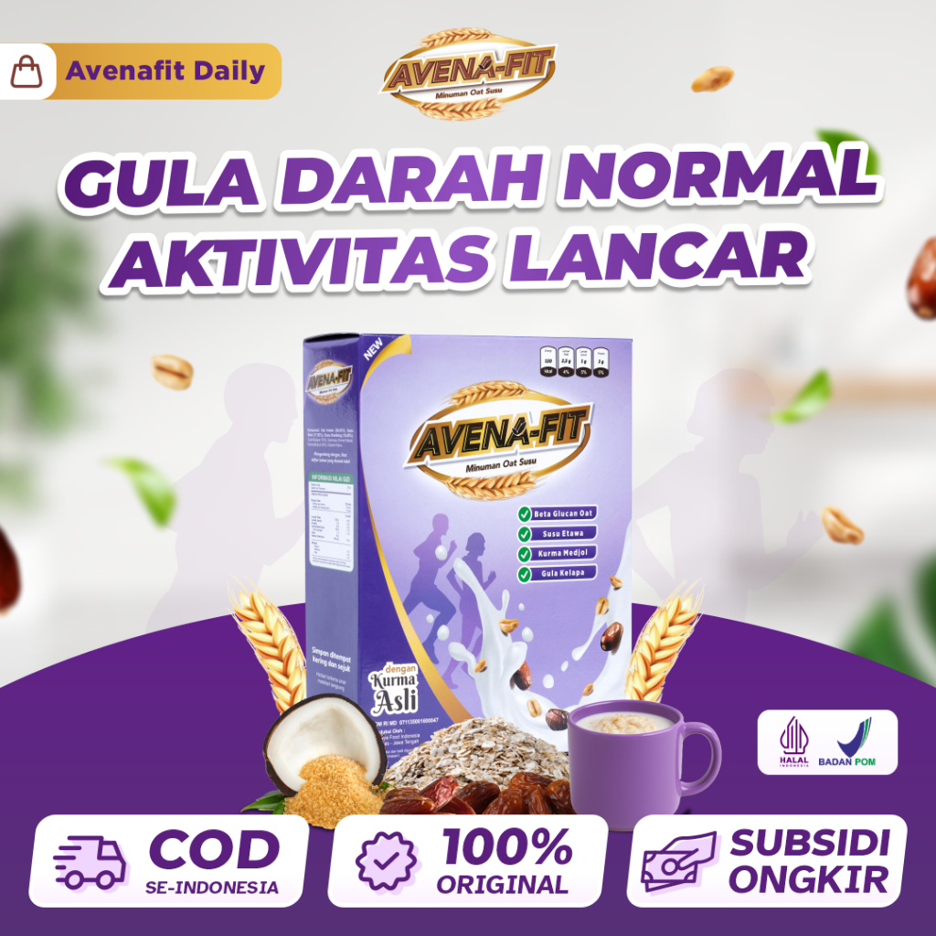 

PROMO 6.6 SUPER HEMATT!!!! AVENAFIT 100% ORIGINAL!! Susu Oat Sereal Membantu Menurunkan Gula Darah Tinggi Secara Alami | Menjaga Gula Darah Tetap Normal dan Stabil