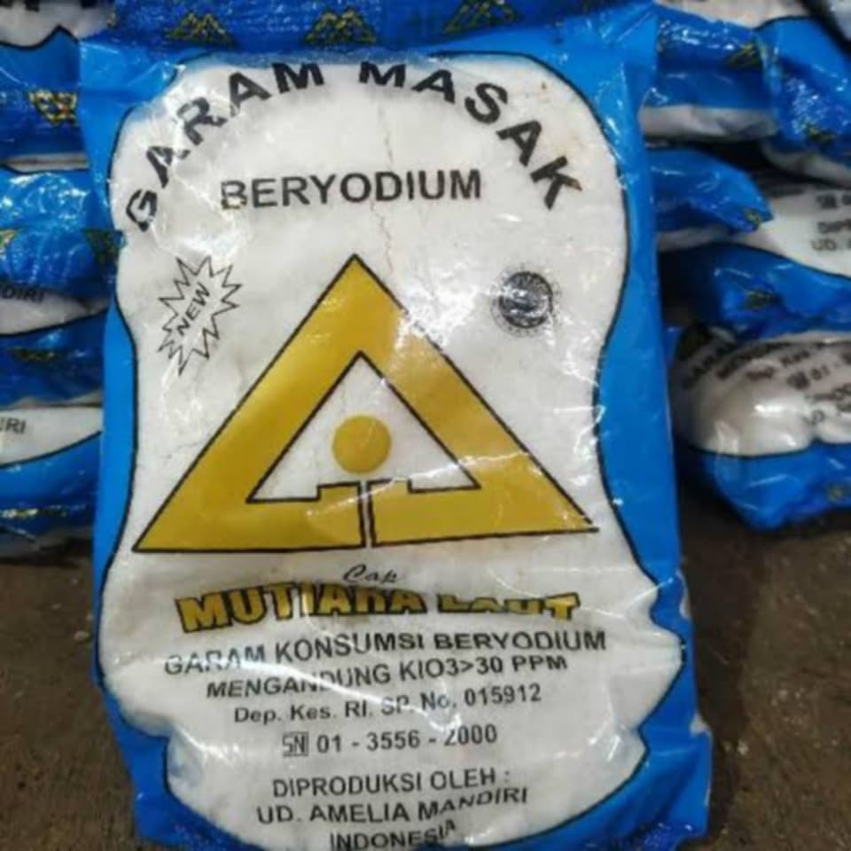 

(1 PCS) GARAM BERYODIUM 100GR KUALITAS BAIK