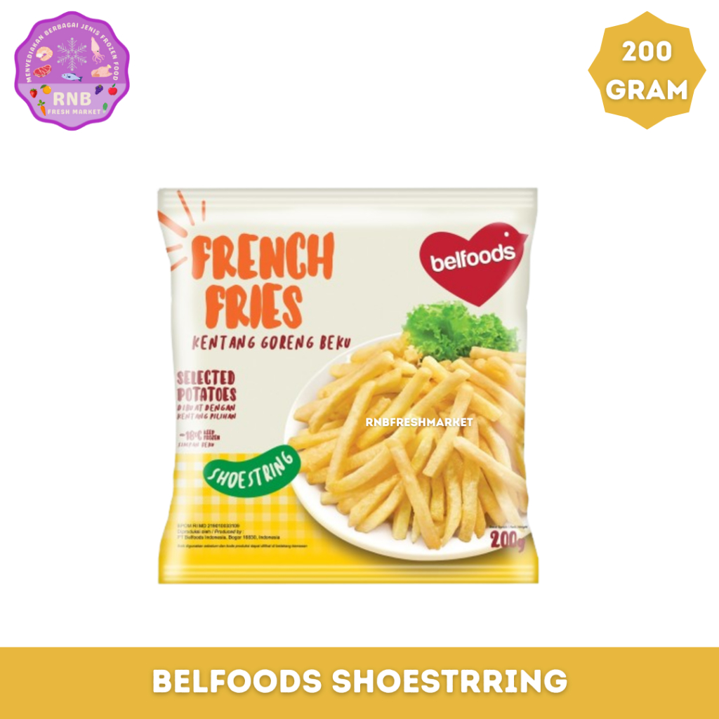 

Belfoods Kentang Goreng Netto 200 Gram
