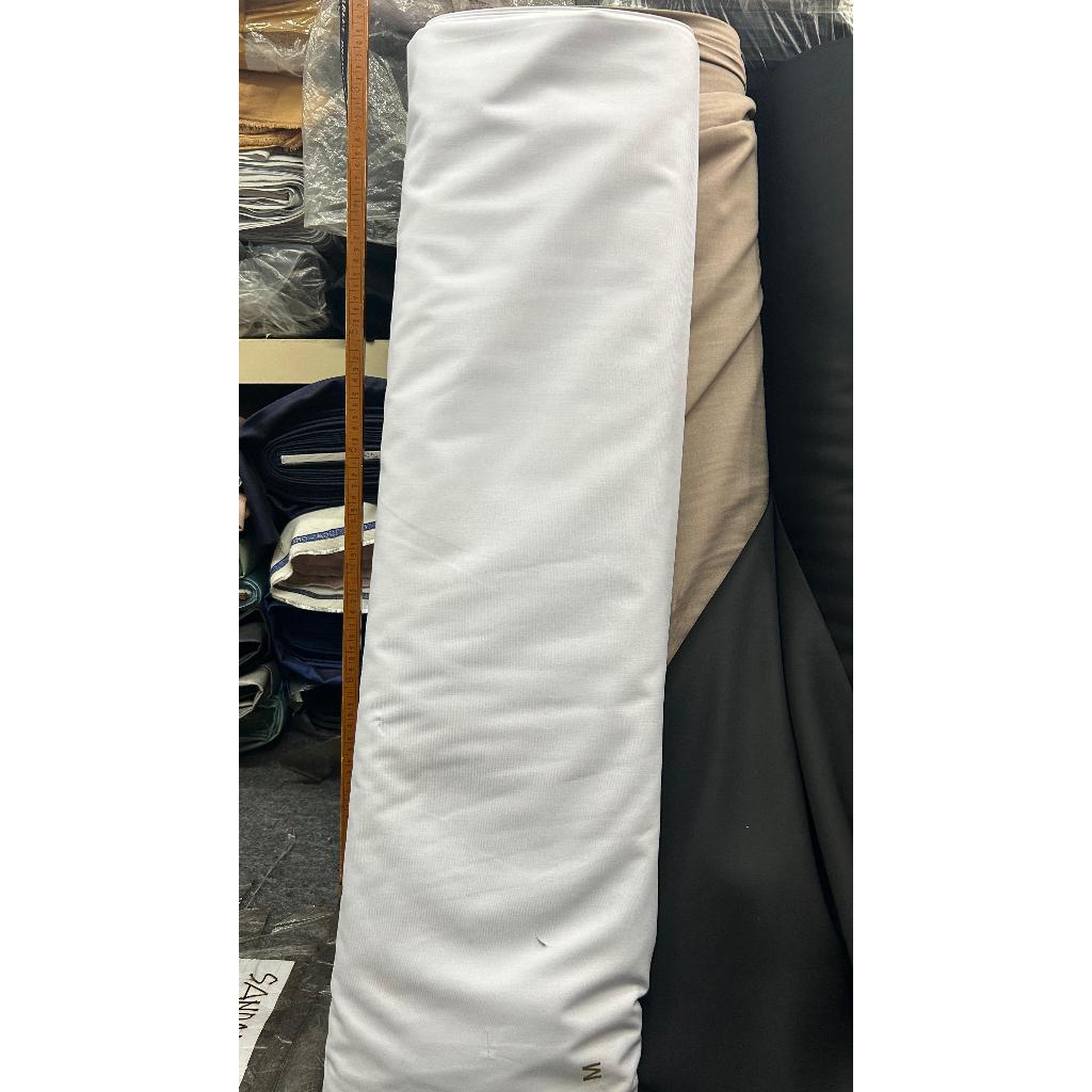 Kain Seragam Warna Putih