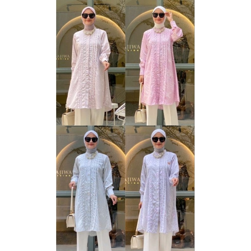 NABILA TUNIK / TUNIK DOBBY IMPORT BY SAJIWA DESIGN
