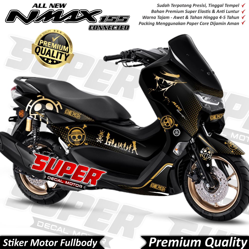 TERBARU Stiker Decal Yamaha Nmax 2020 2021 2022 Full Body Variasi One Piece Keren