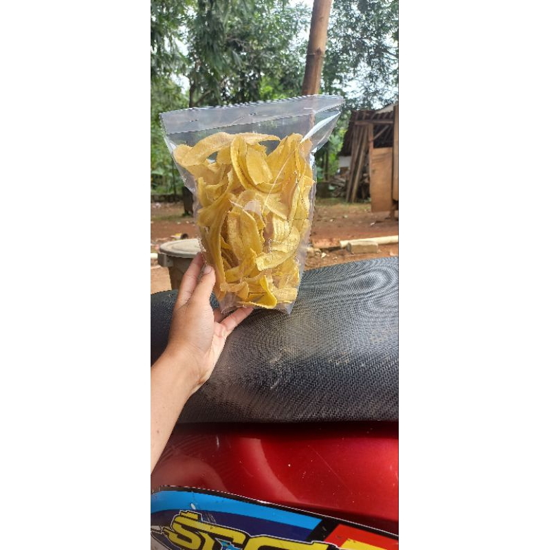

kripik pisang asin gurih