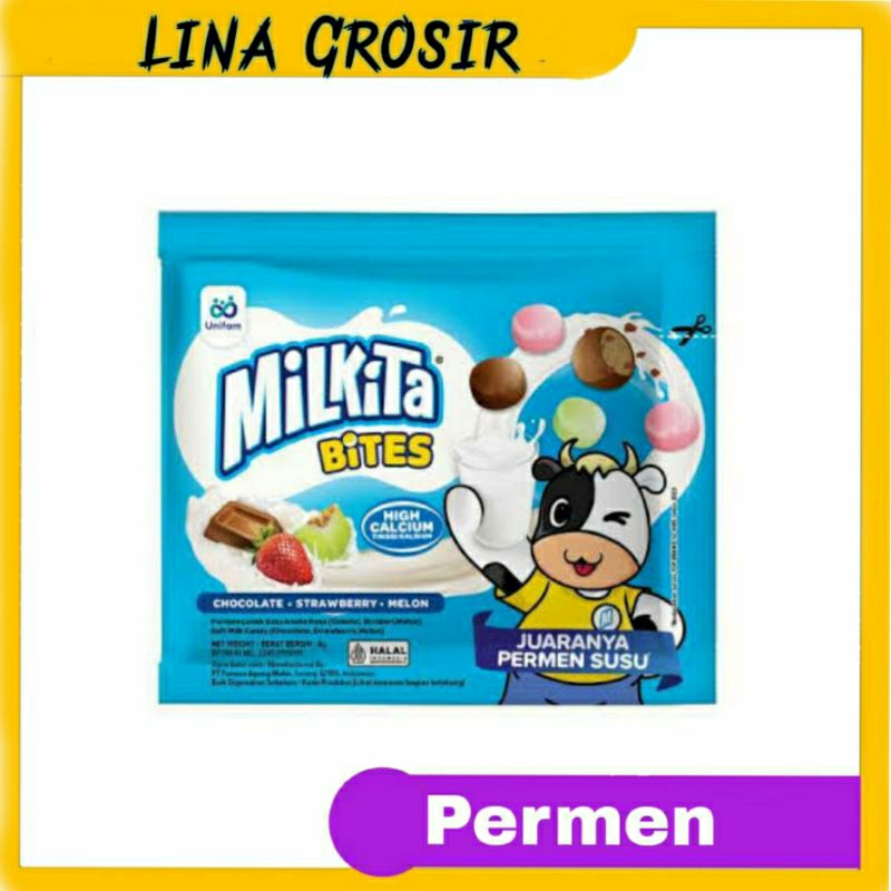 

UNIFARM Milkita Bites Renceng 8gr @ isi 10pcs