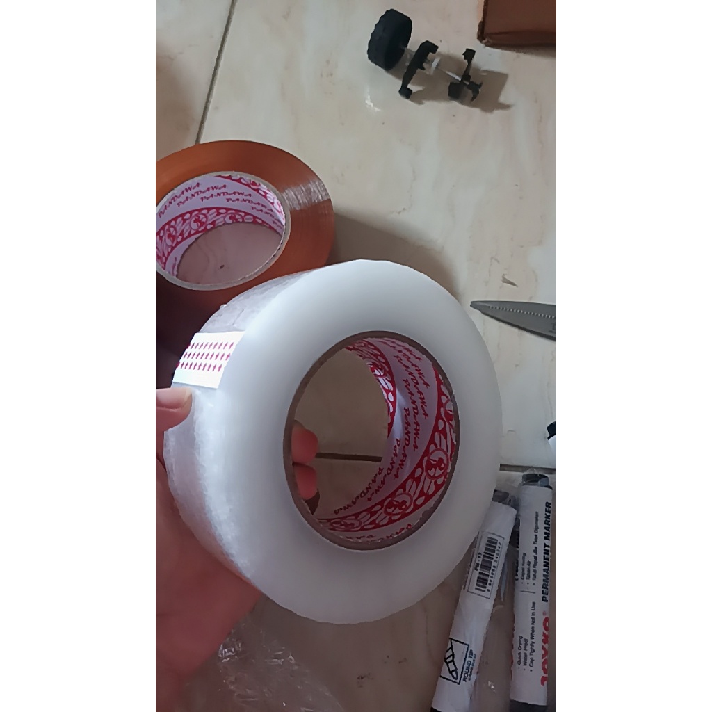 

Lakban 2 Inch (45mm) x 300 Yards Eco Spec Pandawa Murah Anget Lengket