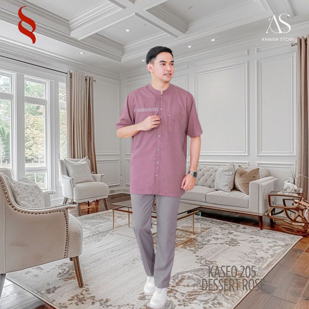ATASAN PRIA REMAJA KOKO SEPLY KASEO 205 DESSERT ROSE /  EKSIS 232 DESSERT ROSE