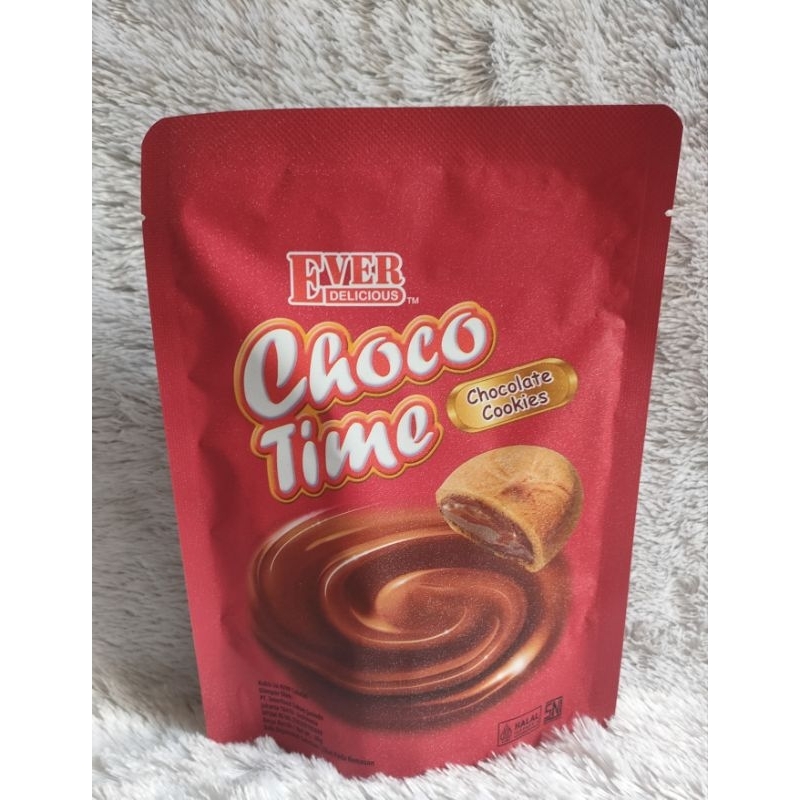 

Ever Choco Time Chocolate Cookies/Kukis Isi Krim Coklat 80 gr