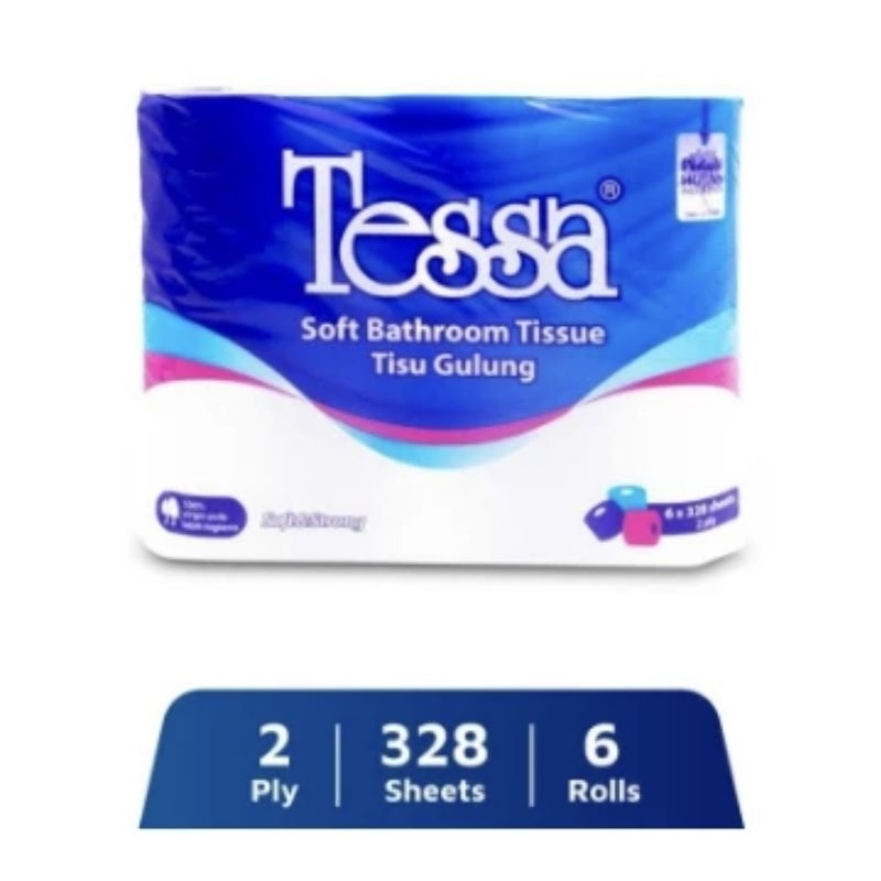 Tissue Tessa Sofr Bathroom Tisu Gulung