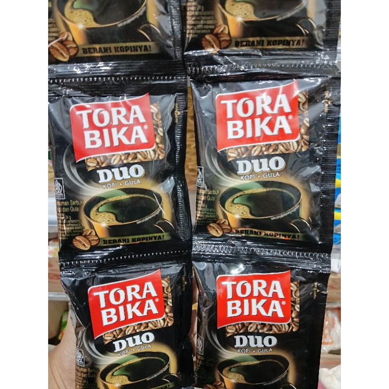 

TORA BIKA DUO RENTENG 24g/ KOPI+GULA