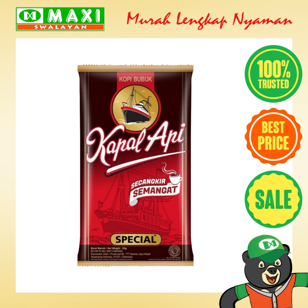 

Kapal Api Spesial 60gram.