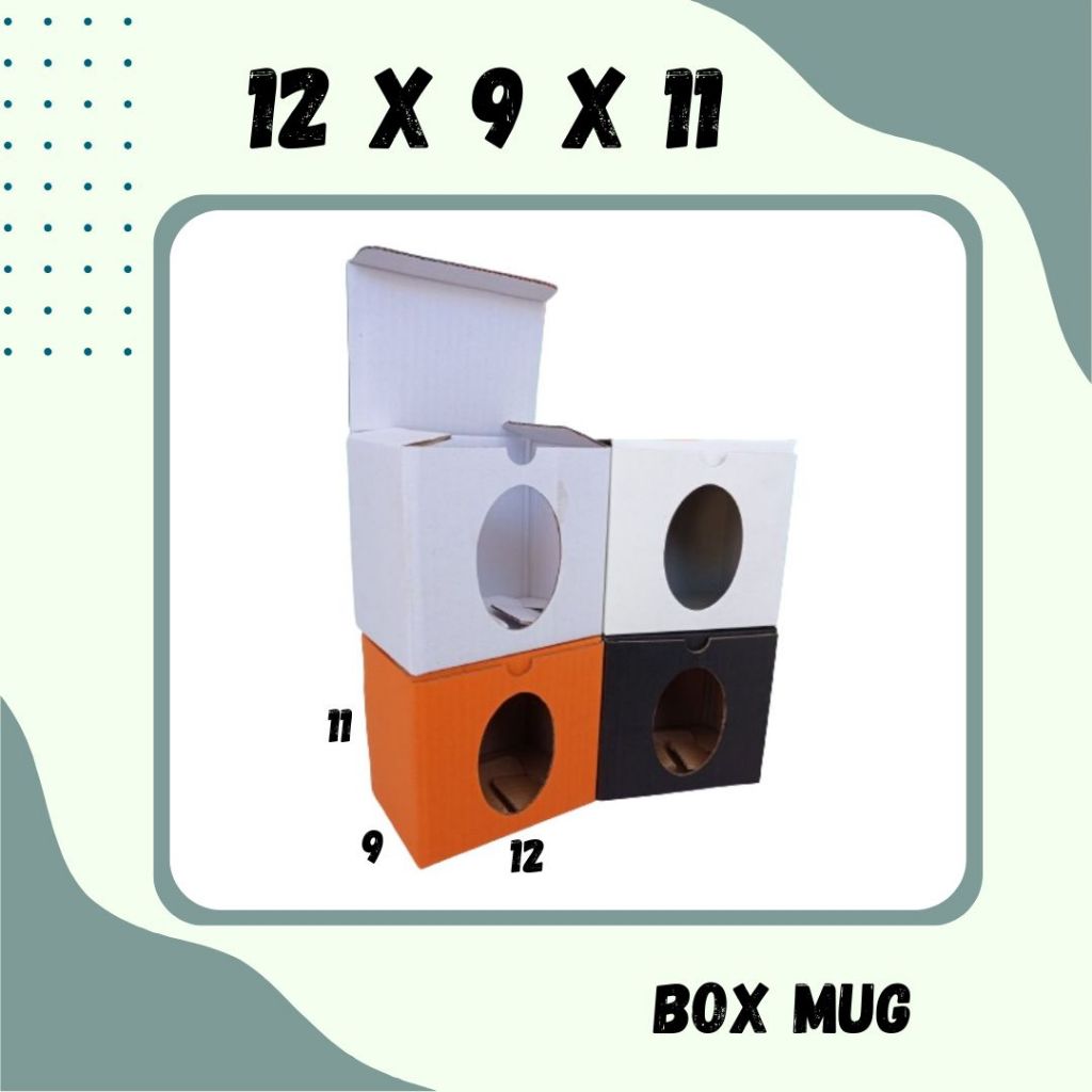 

Kardus Mug 12x9x11 Box Gelas Dus Hampers Packing Kotak Kemasan Karton Souvenir
