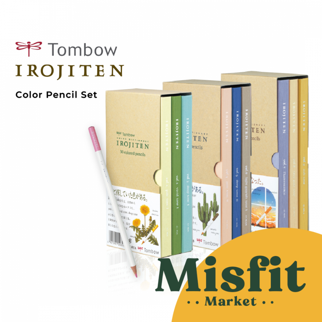

Tombow Irojiten Colored Pencil 30 36 SET Pensil Warna Mewarnai