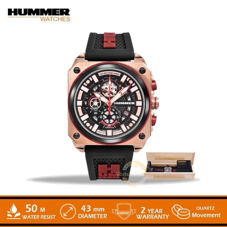 Jam Tangan Pria HUMMER HM1019-1532LE Original