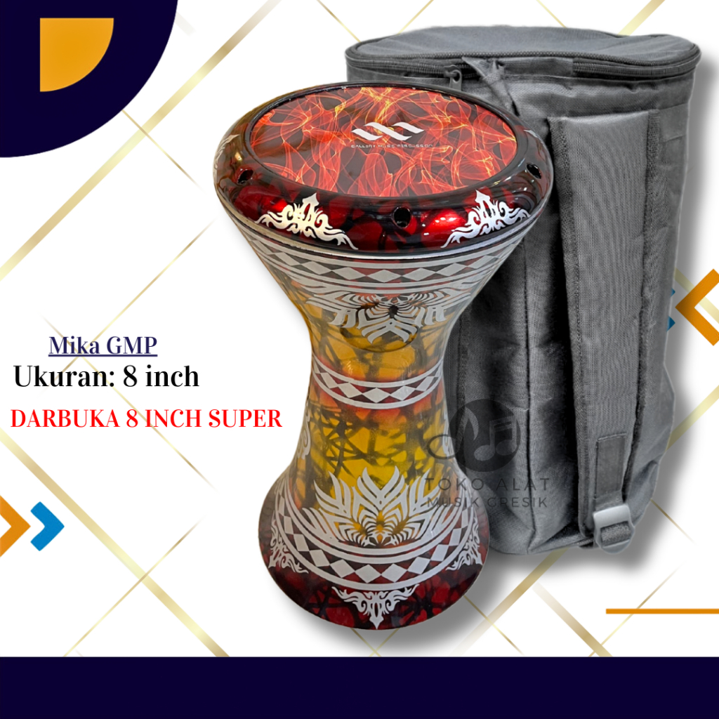 Darbuka 8 inch Kualitas Super