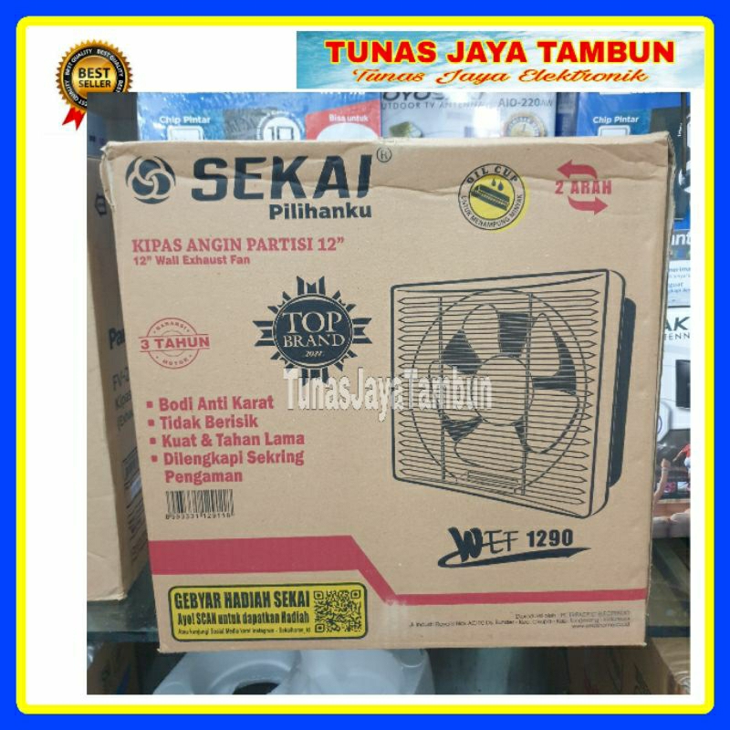EXHAUST FAN SEKAI 1290 / SEKAI WEF 1290 / EXHAUST FAN SEKAI 12INCH