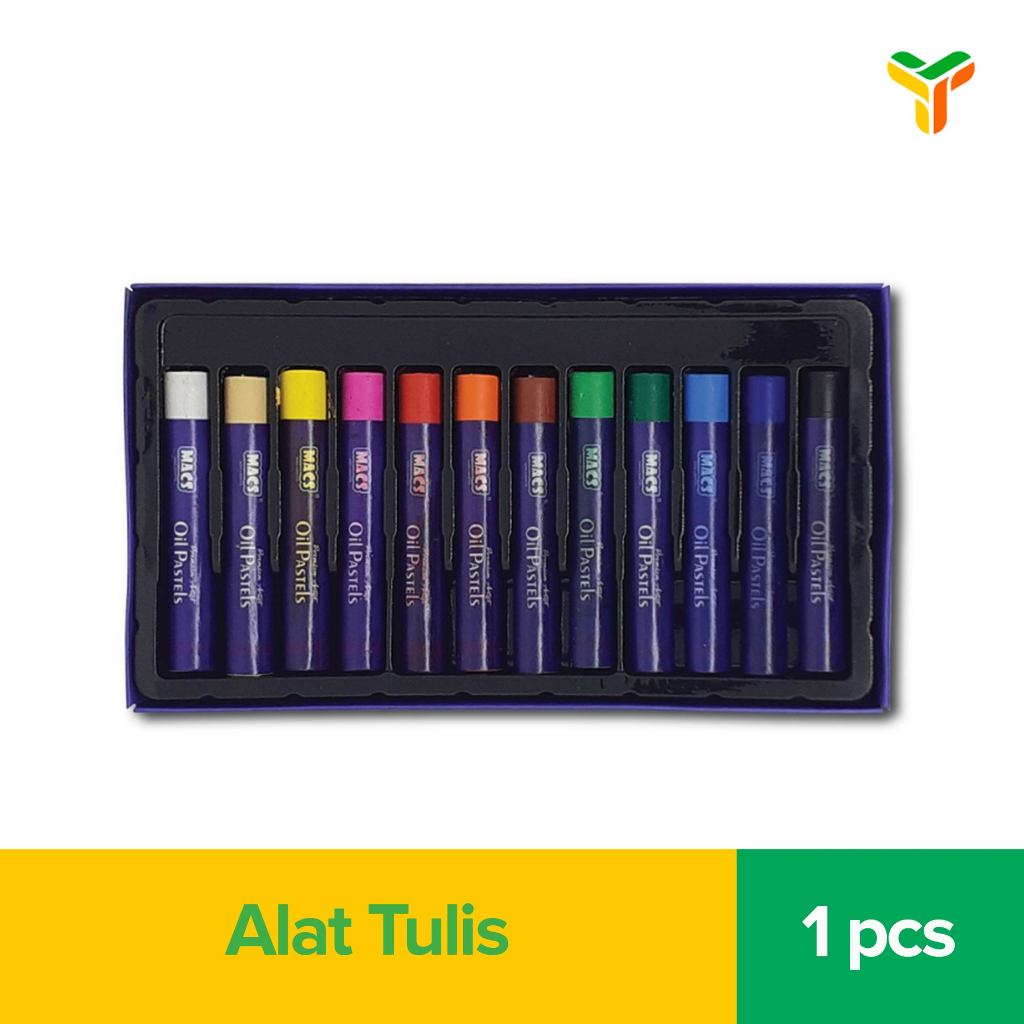 

Macs Artist Oil Pastel 12 Color R0424