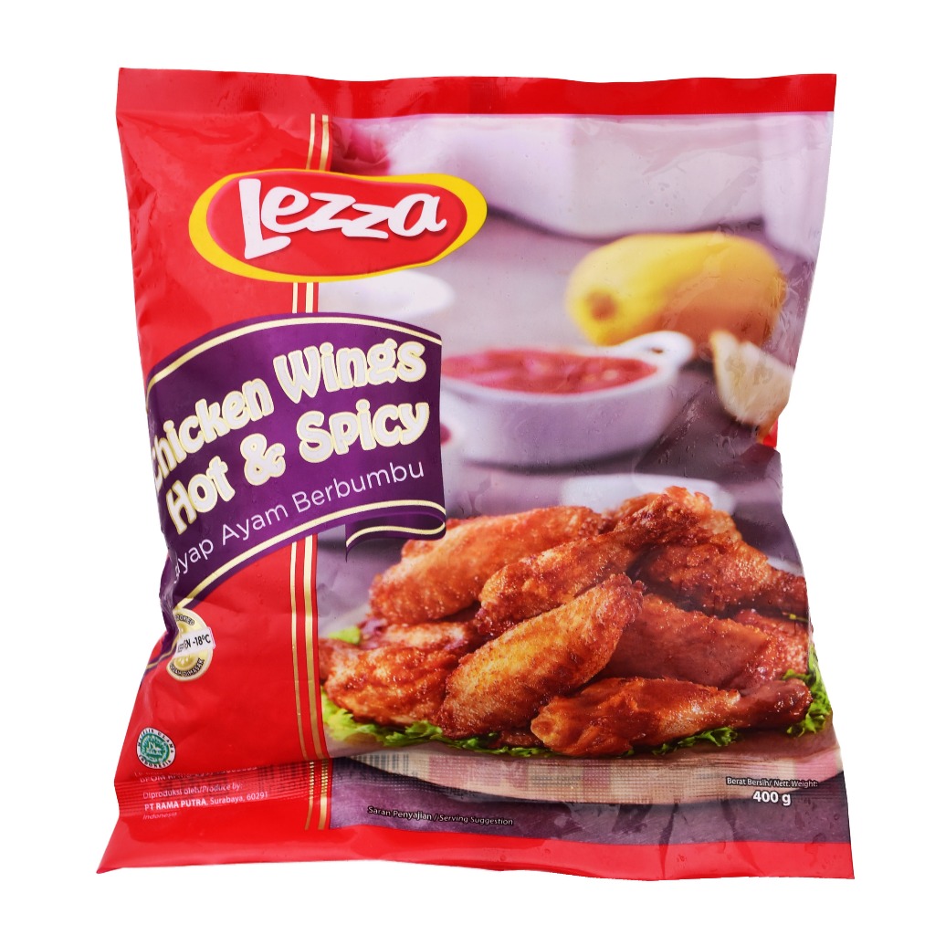 

LEZZA CHICKEN SPICY WINGS HOT 400GR