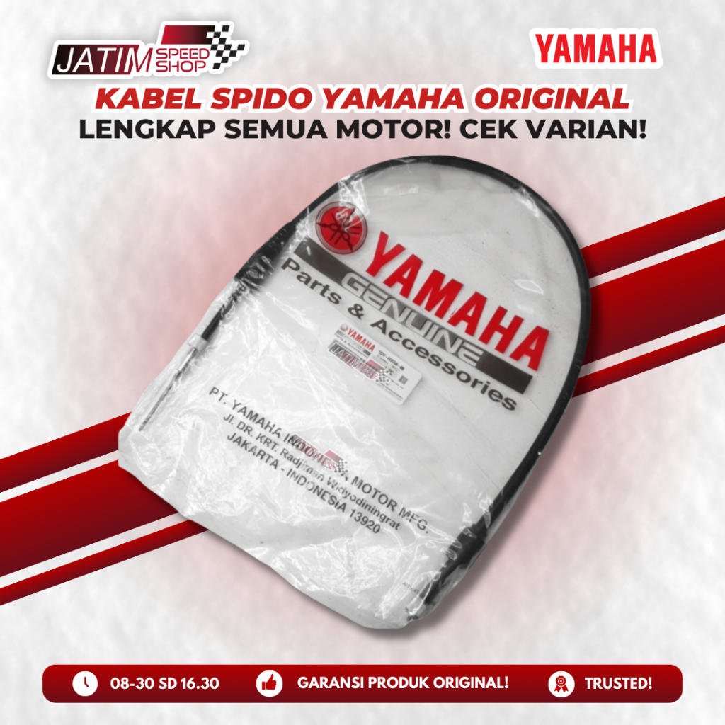 Yamaha Genuine Parts YGP Kabel Spido Speedometer Tali Speedo Untuk F1ZR Sigma Alfa 4WH Jupiter MX Ol
