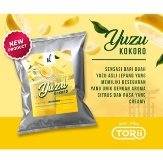 

Bubuk Minuman rasa Tori Yuzu kokoro 1KG Powder Drink - Kedai Bubuk Javaland