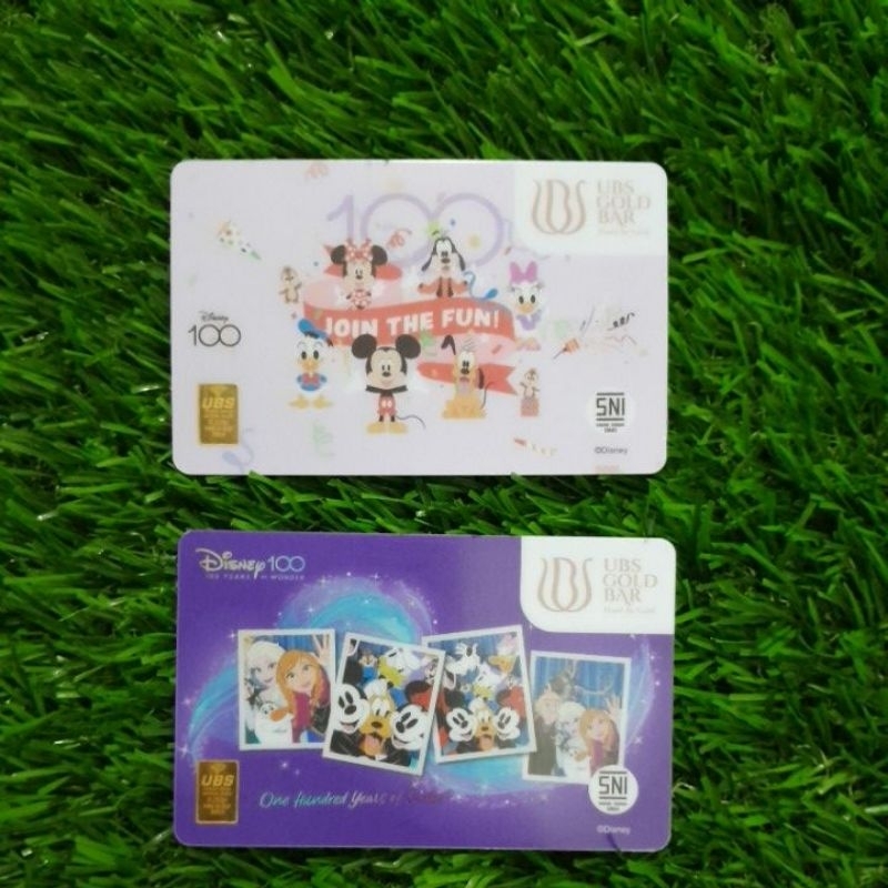 UBS 0.25 gr 100th Disney anniversarry