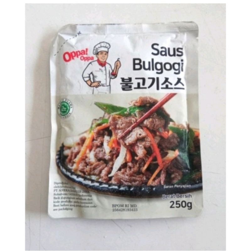 

Oppa Saus Bulgogi Korea 250gr HALAL