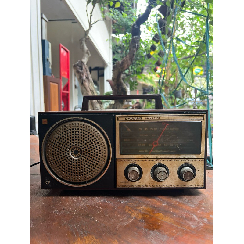 Radio Transistor Jadul 2 Band (MW/SW), Cawang