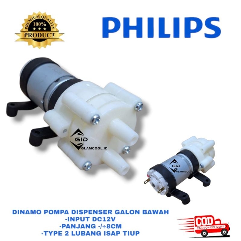DINAMO POMPA AIR GALON BAWAH DISPENSER PHILIPS