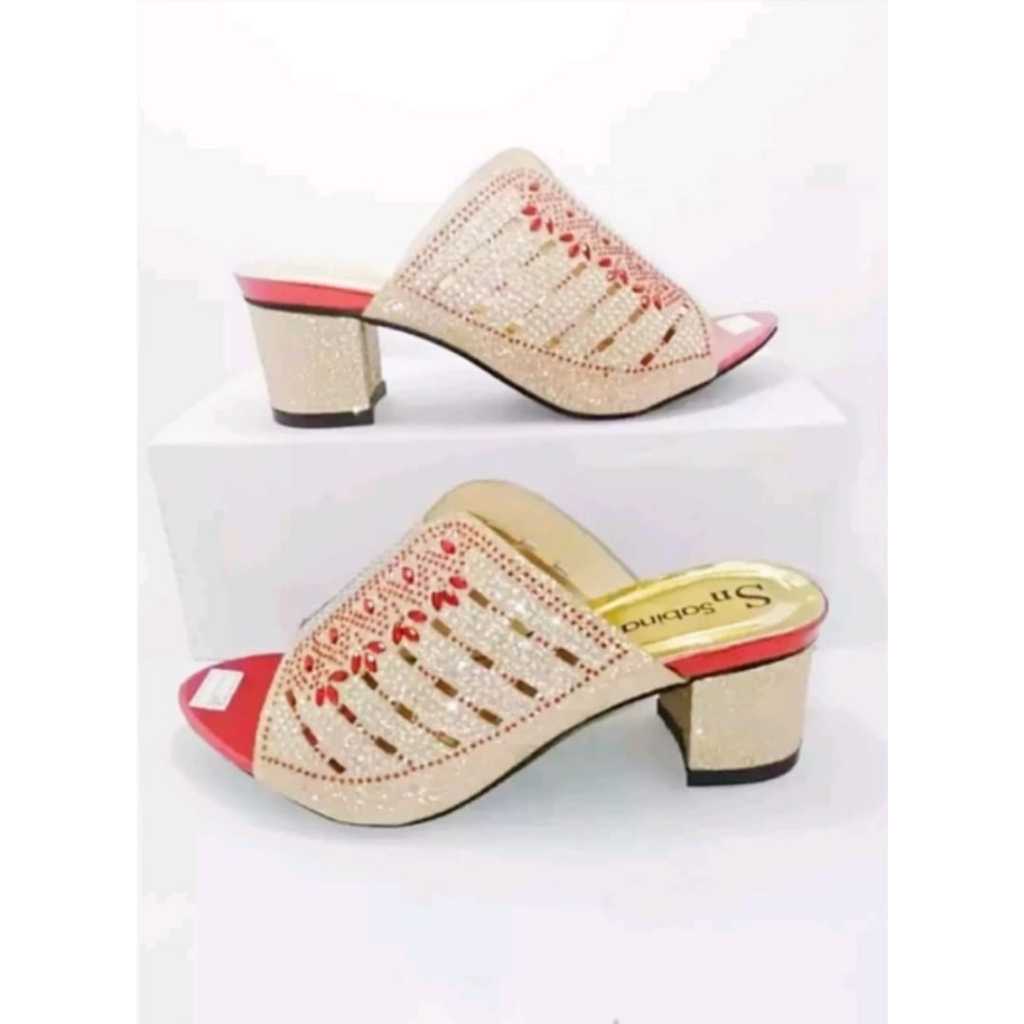 SEPATU WANITA/SANDAL WANITA/SANDAL PESTA/SEPATU PESTA/HAK TAHU SAFARI / SANDAL PESTA WANITA