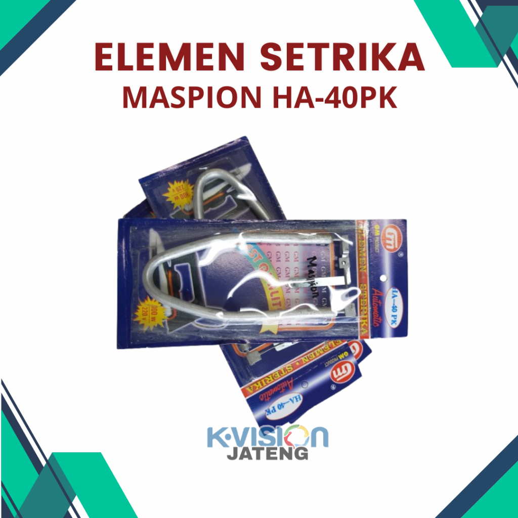 ELEMEN SETRIKA MASPION HA40PK
