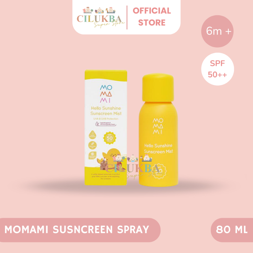 MOMAMI HELLO SUNSHINE SUNSCREEN MIST SPRAY | SUMSCREEEN | SPRAY | SUNSCREEN ANAK