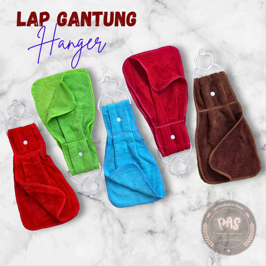 LAP TANGAN GANTUNG SERBAGUNA HANDUK MENYERAP AIR DAPUR ESTETIK RING JUMBO PREMIUM KARAKTER PANJANG