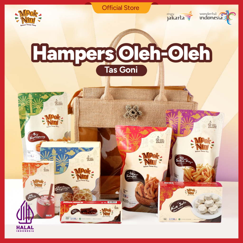 

MPOK NINI - Hampers Oleh Oleh Jakarta Spesial - Hampers Idul Fitri Betawi