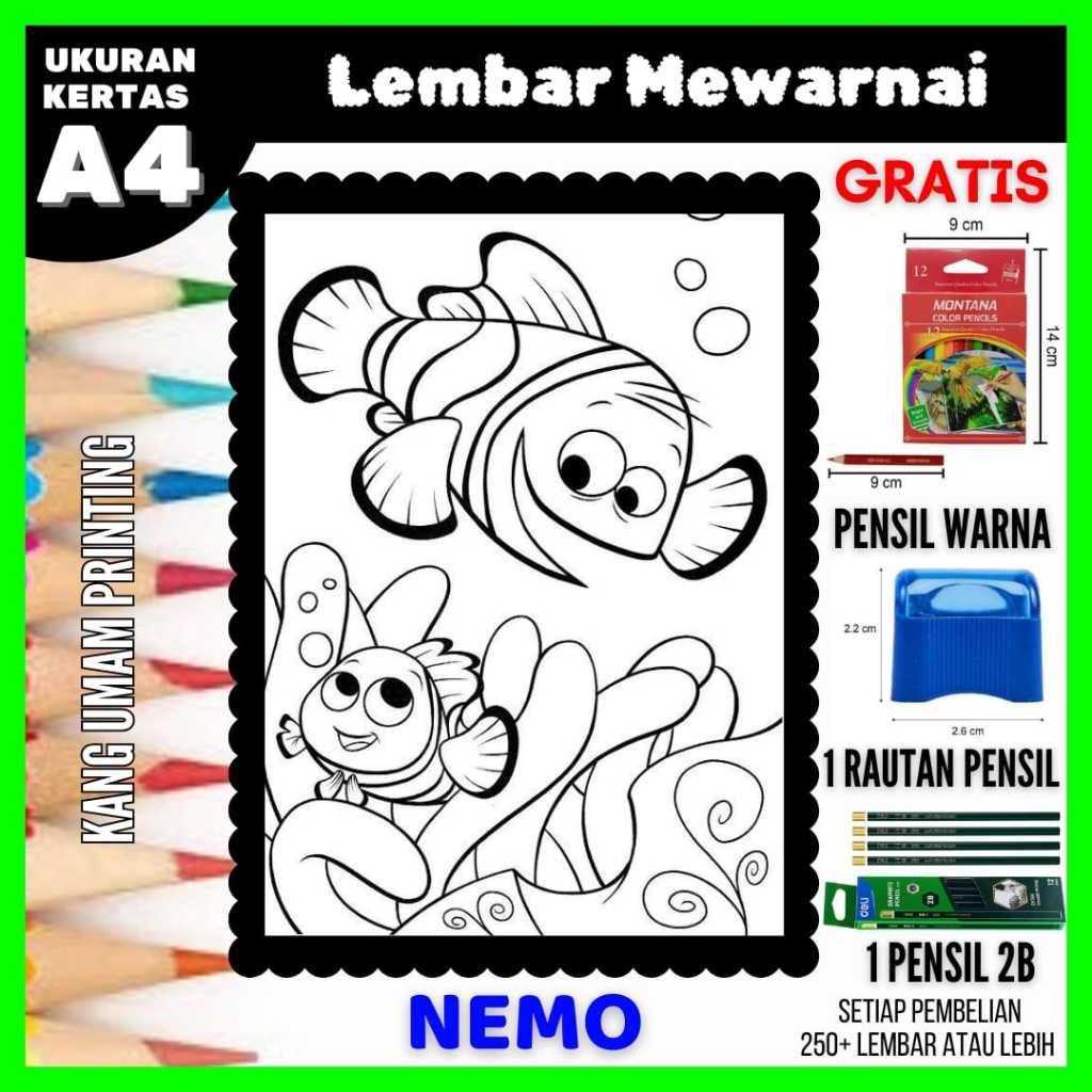 

Lembar Mewarnai Gambar FInding Nemo Semua Usia Bagian 02, Gambar Sketsa, Kertas Mewarnai, Drawing